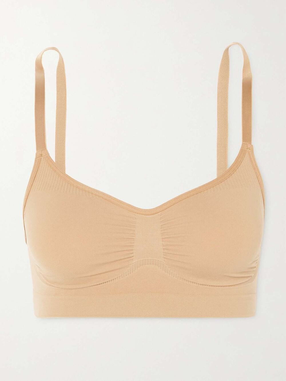 SKIMS Seamless Sculpt Bralette L/XL Nude Tan Wireless Shapewear Bra